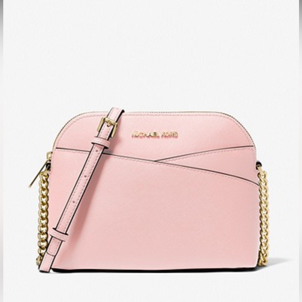 MICHAEL KORS
Jet Set Travel Medium Dome Crossbody Bag
Powder Blush 
NWT